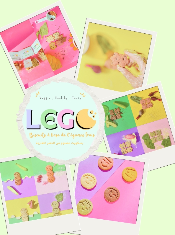 LÉGO_BISCUITS  Une marque révolutionnaire de biscuits sains et savoureux pour les enfants, fabriqués à partir de légumes frais et naturels, ...
à la Journée Shopping du 14 décembre chez At. Line à Témara